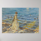 Meisje Vist, Sargent 1913 Poster (Voorkant)