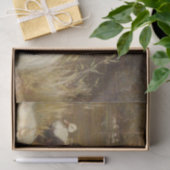 Meisje Voedende Eenden (door Frederick Morgan) Tissuepapier (Geschenk)