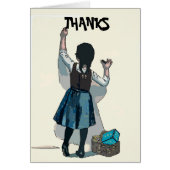  meisje, voeg naam toe aan de muur (Voorkant)