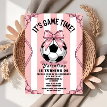 Meisje Voetbal Roze Strik Roze Boog