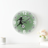 Meisje Voetbalster Grote Klok (Huis)