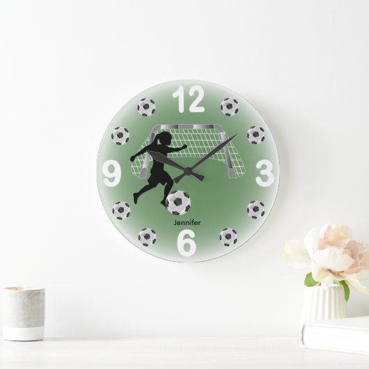 Meisje Voetbalster Grote Klok (Huis)