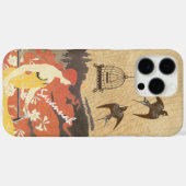  Meisje Vogels Vogelkooi Fiets Case-Mate iPhone Case (Achterkant (horizontaal))