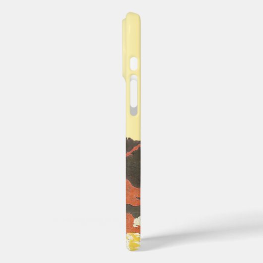 Meisje Vogels Vogelkooi Fiets Iphone Case (Achterkant / Links)