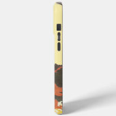  Meisje Vogels Vogelkooi Fiets Iphone Case (Achterkant / Links)