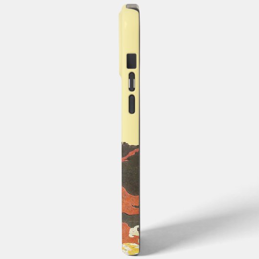 Meisje Vogels Vogelkooi Fiets Iphone Case (Achterkant / Links)