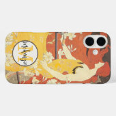  Meisje Vogels Vogelkooifiets Case-Mate iPhone Case (Achterkant (horizontaal))