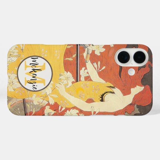  Meisje Vogels Vogelkooifiets Case-Mate iPhone Case (Achterkant (horizontaal))