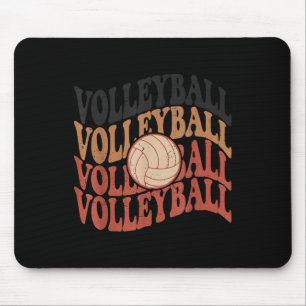 Meisje Volleybal T Shirt Tiener Vrouwen Mama Schat Muismat