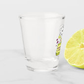 Meisje was jij alleen? Shot glaasje Shot Glas (Links)