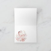 Meisje Waterverf Baby Dank u kaarten (Binnen)