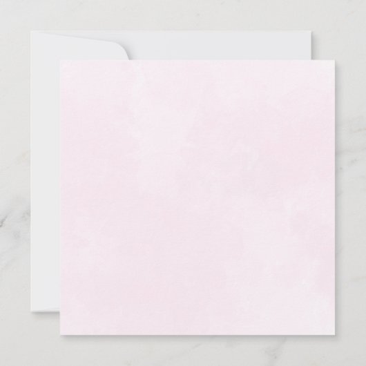 Meisje Waterverf Rainbow Baby Sip en zie Kaart (Achterkant)