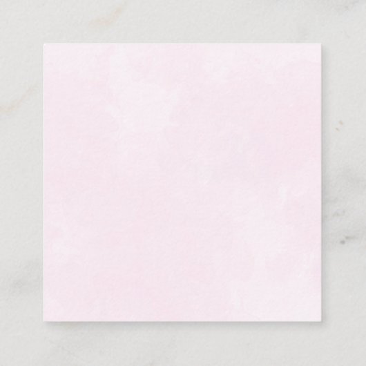 Meisje Waterverf Regenboog Luier Raffle Informatiekaartje (Achterkant)