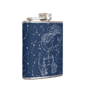 Meisje Weegschaal Zodiac Teken Flask Heupfles (Rechts)