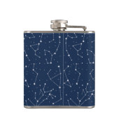 Meisje Weegschaal Zodiac Teken Flask Heupfles (Achterkant)