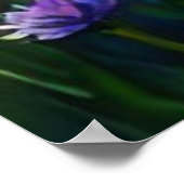 *~ Meisje Wilde Bloemen AP56 Fantasie Kunst Schild Poster (Hoek)