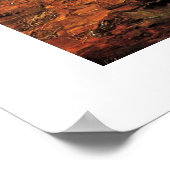 Meisje wit in het bos, Vincent van Gogh Poster (Hoek)