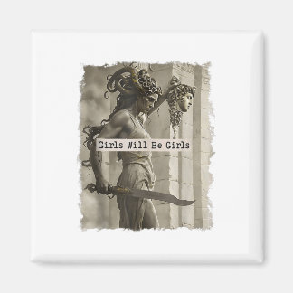 Meisje wordt Meisjes Medusa Tanktop_1 Magneet