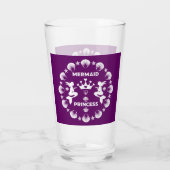 Meisje Zeemeermin Prinses Glas (Achterkant)