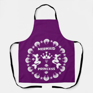 Meisje Zeemeermin Prinses Schort