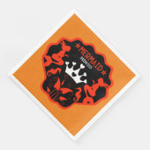 Meisje Zeemeermin Prinses Servet (Hoek)