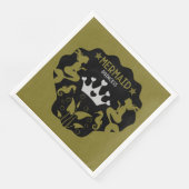 Meisje Zeemeermin Prinses Servet (Hoek)