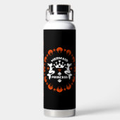 Meisje Zeemeermin Prinses Waterfles (Achterkant)