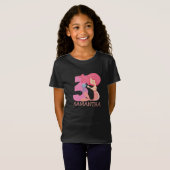 Meisje zeemeermin t-shirt (Voorkant volledig)