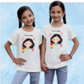 Meisje zoenbaar t-shirt