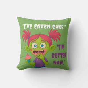 Meisje Zombie Reverse Side Kussen