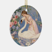 Meisje & Zwanenmeer Ornament (Rechts)