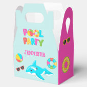 MEISJE ZWEMBAD PARTY ORCA FLOAT BEDANKDOOSJES (Geopend)