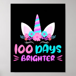 Meisjes 100e dag van school dagen van school helde poster