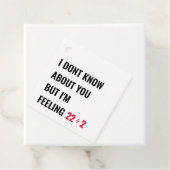 Meisjes 11e verjaardag 22 geïnspireerd plein bedankjes labels (In situ)