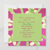 Meisje's 13e verjaardagsfeest kaart (Voorkant)