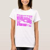 Meisjes 18e verjaardag : Roze GROOTSTE 18-jarige T-shirt (Voorkant)