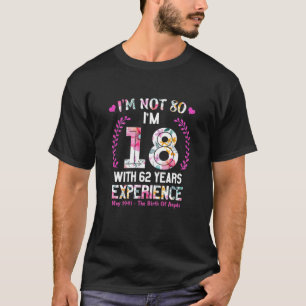 Meisjes 1941 80 verjaardag 80 jaar oud Ik ben T-shirt