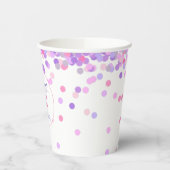 Meisjes 1e verjaardag eerste verjaardag papieren bekers (Links)