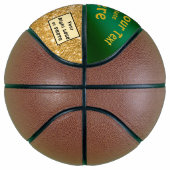 Meisjes 2 LOGOS of PHOTO Basketball, Green en Gold Basketbal (Rechts)