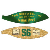 Meisjes 2 LOGOS of PHOTO Basketball, Green en Gold Basketbal (Panelen)