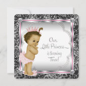 Meisjes 3e verjaardagsfeest kaart (Voorkant)