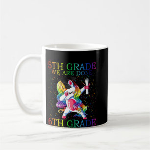 Meisjes 5th Grade Afstuderen Magical Unicorn Gift Koffiemok