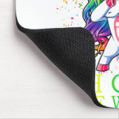 Meisjes 5th Grade Afstuderen Magical Unicorn Gift Muismat (Hoek)