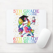 Meisjes 5th Grade Afstuderen Magical Unicorn Gift Muismat (Met muis)
