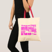 Meisjes 80ste verjaardag Roze : Grootste 80 Tote Bag (Voorkant (product))