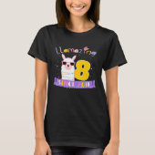 Meisjes 8e verjaardag Llama LLAmazing Sinds 2011 T-shirt (Voorkant)
