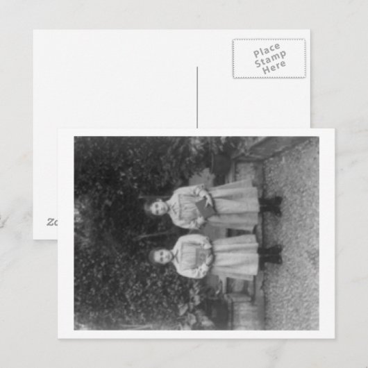 Meisjes aan de particuliere school in Istanbul, Tu Briefkaart (Voorkant / Achterkant)