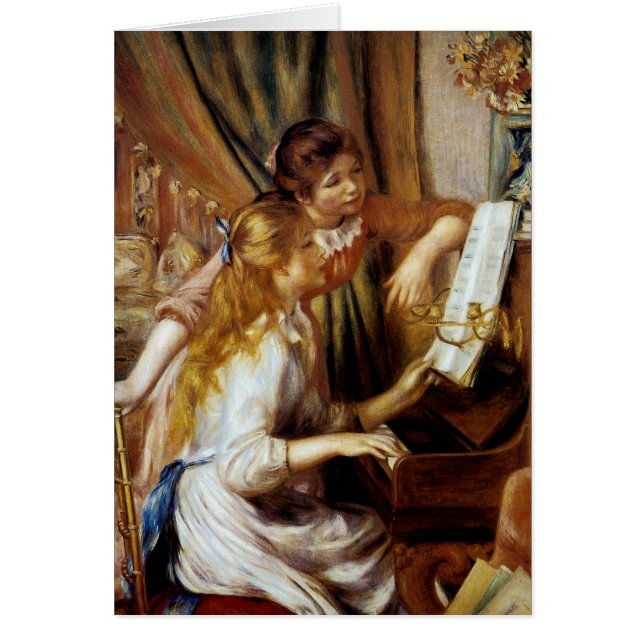 Meisjes aan de Piano (Voorkant)
