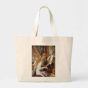 Meisjes aan de Piano Grote Tote Bag