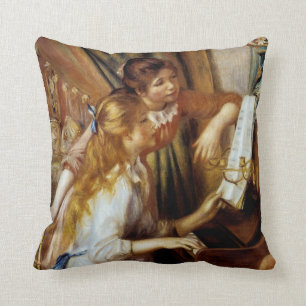 Meisjes aan de Piano Kussen